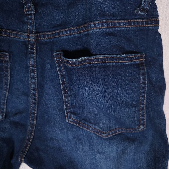 Free People Lexden Denim Overalls Womens 29 Blue Boho Casual Indie Festival Jean - Picture 13 of 16